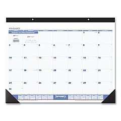 AT-A-GLANCE Desk Pad, 22 x 17, White Sheets, Black Binding, Black Corners, 12-Month (Jan to Dec): 2023 (SW20000)