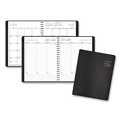 AT-A-GLANCE Contemporary Weekly/Monthly Planner, Vertical-Column Format, 11 x 8.25, Graphite Cover, 12-Month (Jan to Dec): 2023 (70950X45)
