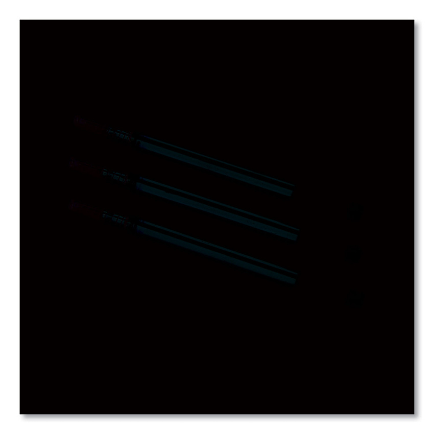 AbilityOne 7510016849430 SKILCRAFT VISTA Gel Ink Pen Refill, Bold Conical Tip, Red Ink, 3/Pack