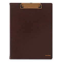 AT-A-GLANCE Signature Collection Monthly Clipfolio, 11 x 8, Distressed Brown Cover, 13-Month (Jan to Jan): 2023 to 2024 (YP60009)