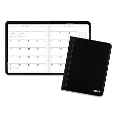AT-A-GLANCE Executive Monthly Padfolio, 11 x 9, Black Cover, 13-Month (Jan to Jan): 2023 to 2024 (7029005)