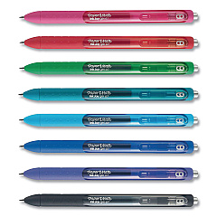 Paper Mate InkJoy Gel Pen, Retractable, Medium 0.7 mm, Assorted Ink and Barrel Colors, 8/Pack (1958946)