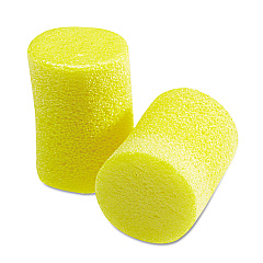 3M E-A-R Classic Earplugs, Pillow Paks, Uncorded, Foam, Yellow, 30 Pairs (3101060)