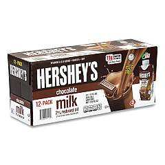 Hershey's 2% Reduced Fat Chocolate Milk, 11 oz, 12/Carton (22000811)