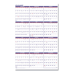 AT-A-GLANCE Yearly Wall Calendar, 24 x 36, White Sheets, 12-Month (Jan to Dec): 2023 (PM1228)
