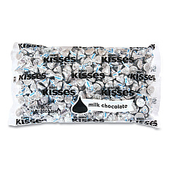 Hershey's KISSES, Milk Chocolate, Silver Wrappers, 66.7 oz Bag (24600054)