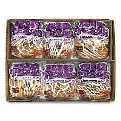 Cloverhill Bakery Big Texas Cinnamon Roll, 4 oz, 12/Box (90000135)