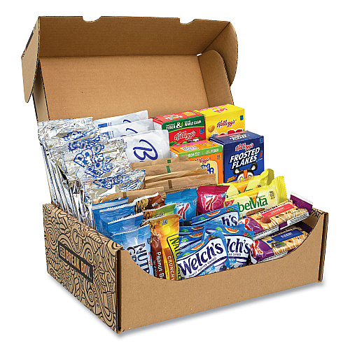 Snack Box Pros Breakfast Snack Box, 41 Assorted Snacks (700S0002)