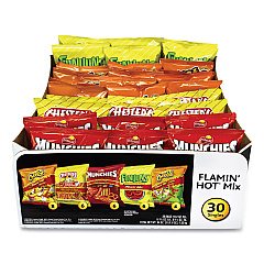 Frito-Lay Flamin' Hot Mix Variety Pack, Assorted Flavors, Assorted Size Bag, 30 Bags/Carton (29500007)