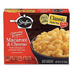 Stouffer's Classics Macaroni and Cheese Meal, 12 oz Box, 6 Boxes/Pack (90300112)