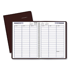 AT-A-GLANCE DayMinder Weekly Appointment Book, Vertical-Column Format, 11 x 8, Burgundy Cover, 12-Month (Jan to Dec): 2023 (G52014)