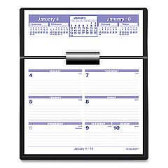 AT-A-GLANCE Flip-A-Week Desk Calendar and Base, 7 x 5.5, White Sheets, 2023 (SW700X00)