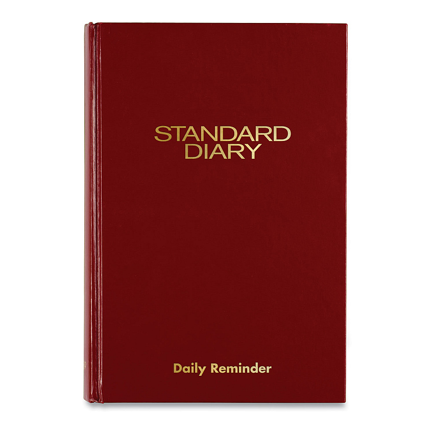 AT-A-GLANCE Standard Diary Daily Reminder Book, 2023 Edition, Medium/College Rule, Red Cover, 8.25 x 5.75, 201 Sheets (SD38913)