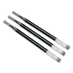 AbilityOne 7510016850103 SKILCRAFT VISTA Gel Ink Pen Refill, Bold Conical Tip, Black Ink, 3/Pack