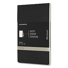 Moleskine PRO Pad, Meeting-Minutes/Notes Format, Black Cover, 96 Ivory 5 x 8.25 Sheets (620916)