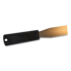 Impact Putty Knife, 1.25"W Blade, Stainless Steel/Polypropylene, Black (3200EA)