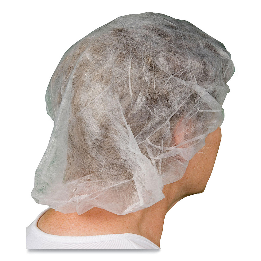AMBITEX BC Series Bouffant Caps, 21", White, 1,000/Carton (BC21)