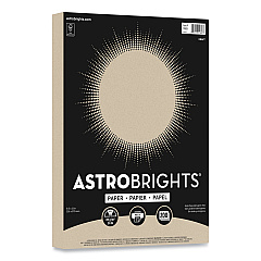 Astrobrights Color Paper, 24 lb Bond Weight, 8.5 x 11, Kraft, 200/Pack (91669)