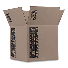 Duck Heavy-Duty Boxes, Regular Slotted Container (RSC), 16" x 16" x 15", Brown (280728)