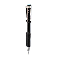 Pentel Twist-Erase III Mechanical Pencil, 0.7 mm, HB (#2.5), Black Lead, Black Barrel (QE517A)