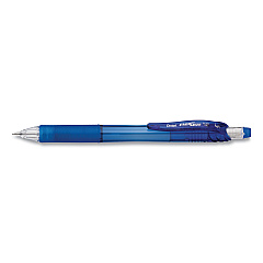 Pentel EnerGize-X Mechanical Pencil, 0.5 mm, HB (#2.5), Black Lead, Blue Barrel, Dozen (PL105C)