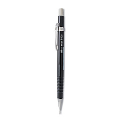 Pentel Sharp Mechanical Pencil, 0.5 mm, HB (#2.5), Black Lead, Black Barrel (P205A)