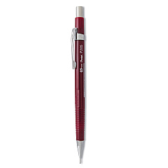 Pentel Sharp Mechanical Pencil, 0.5 mm, HB (#2.5), Black Lead, Burgundy Barrel (P205B)