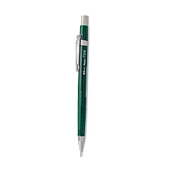 Pentel Sharp Mechanical Pencil, 0.5 mm, HB (#2.5), Black Lead, Green Barrel (P205D)