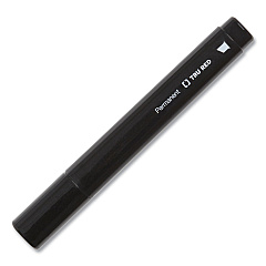 TRU RED Permanent Marker, Pen-Style, Fine Bullet Tip, Black, Dozen (24376656)
