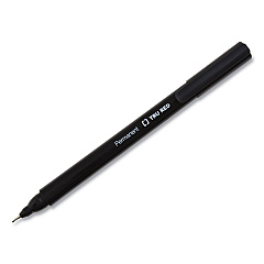 TRU RED Permanent Marker, Pen-Style, Extra-Fine Needle Tip, Black, Dozen (24376646)