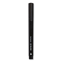 TRU RED Permanent Marker, Pen-Style, Fine Bullet Tip, Black, 5/Pack (24376621)