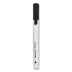 TRU RED Dry Erase Marker, Pen-Style, Fine Bullet Tip, Black, Dozen (24376605)