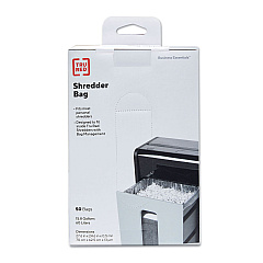 TRU RED Shredder Bags, 15.8 gal Capacity, 50/Box (424154)