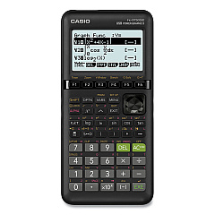 Casio FX-9750GIII 3rd Edition Graphing Calculator, 21-Digit LCD, Black