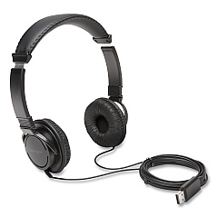 Kensington Hi-Fi Headphones, Black (K97600WW)