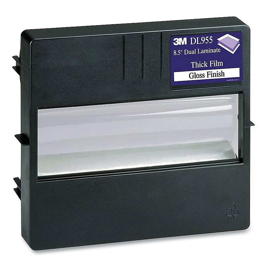 Scotch Refill for LS950 Heat-Free Laminating Machines, 8.6 mil, 8.5" x 50 ft, Gloss Clear (DL955)