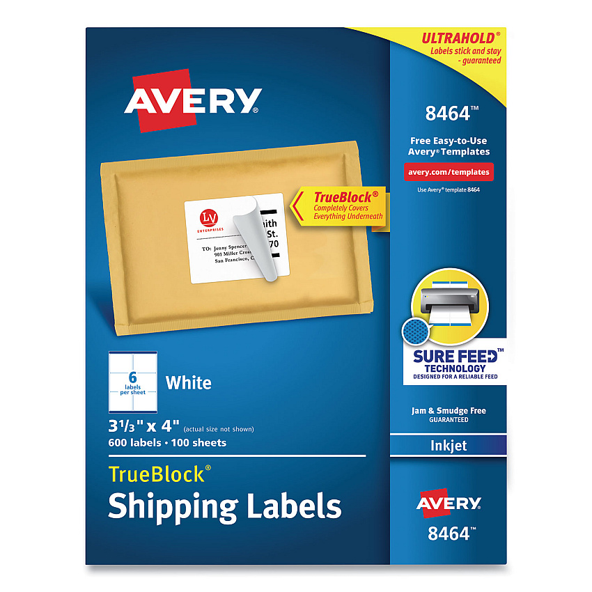 Avery 8464 Labels
