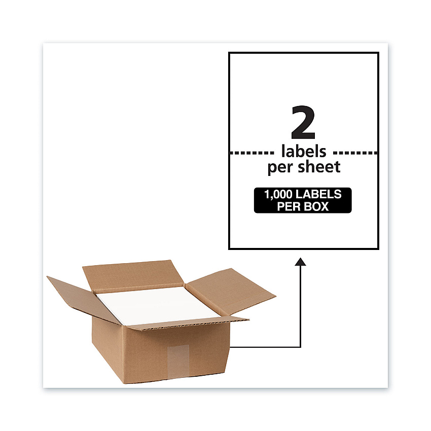 Avery 95526 WeatherProof Mailing Labels