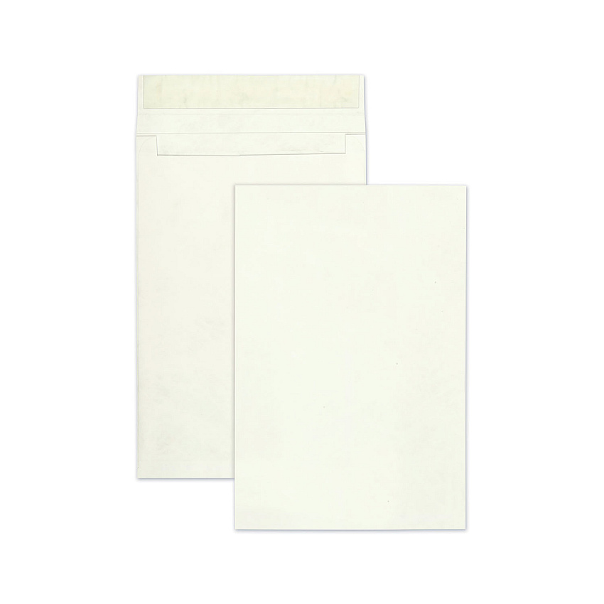 Survivor Open End Expansion Mailers, Lightweight Tyvek, #15 1/2, Flip-Stik Flap, Redi-Strip Closure, 12 x 16, White, 100/Carton (R4520)