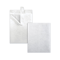 Survivor Bubble Mailer of DuPont Tyvek, #2E, Air Cushion Lining, Redi-Strip Closure, 9 x 12, White, 25/Box (R7525)