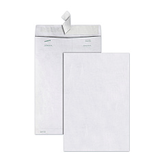 Survivor Catalog Mailers, Lightweight Tyvek, #15, Square Flap, Redi-Strip Closure, 10 x 15, White, 100/Box (R1660)