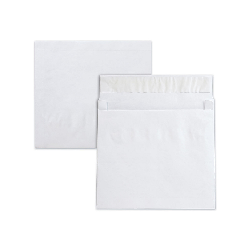Survivor Open End Expansion Mailers, Lightweight Tyvek, #13 1/2, Square Flap, Redi-Strip Closure, 10 x 13, 2" Expansion, White, 25/Box (R4611)