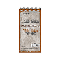 TOPS Second Nature Recycled Notepads, Gregg Rule, Randomly Assorted Cover Colors, 70 White 4 x 8 Sheets (74130)