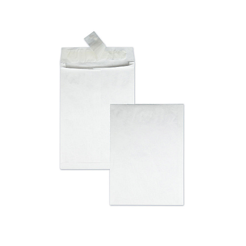Survivor Open End Expansion Mailer Value Pack, Lightweight Tyvek, #13 1/2, Flip-Stik Flap, Redi-Strip Closure, 10 x 13, White, 100/CT (R4500)