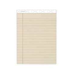 TOPS Prism + Colored Writing Pads, Wide/Legal Rule, 50 Pastel Ivory 8.5 x 11.75 Sheets, 12/Pack (63130)