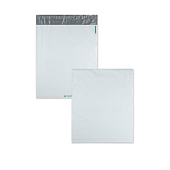 Quality Park Redi-Strip Poly Expansion Mailer, #5 1/4, Square Flap, Redi-Strip Closure, 13 x 16, White, 100/Carton (46393)