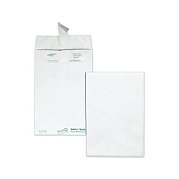 Survivor Catalog Mailers, Lightweight Tyvek, #6 1/2, Square Flap, Redi-Strip Closure, 6 x 9, White, 100/Box (R1320)