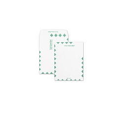 Quality Park Redi-Seal Catalog Envelope, #13 1/2, Cheese Blade Flap, Redi-Seal Closure, 10 x 13, White, 100/Box (54395)