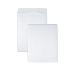 Quality Park Redi-Seal Catalog Envelope, #12 1/2, Cheese Blade Flap, Redi-Seal Closure, 9.5 x 12.5, White, 100/Box (43617)