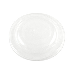 World Centric PLA Lids for Fiber Bowls, 7.5" Diameter x 1"h, Clear, 300/Carton (BOLCS24)